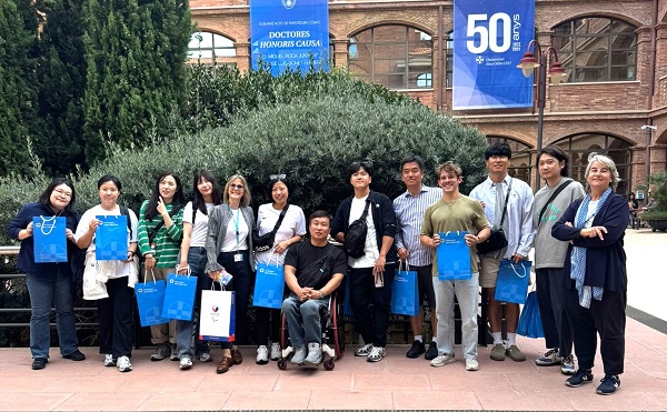 Visita d'una delegació del Comitè Paralímpic de Corea del sud